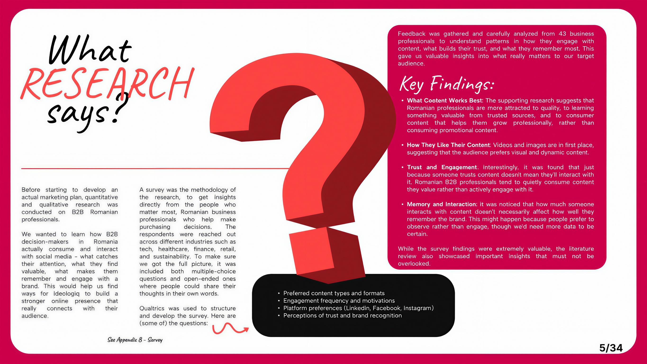 Hallazgos de investigación